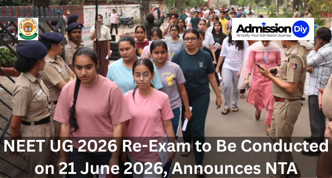 NEET UG 2026 Re-Exam to Be Conducted on 21 June 2026, Announces NTA