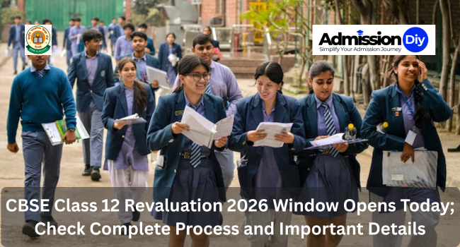 CBSE Class 12 Revaluation 2026 Window Opens Today; Check Complete Process and Important Details