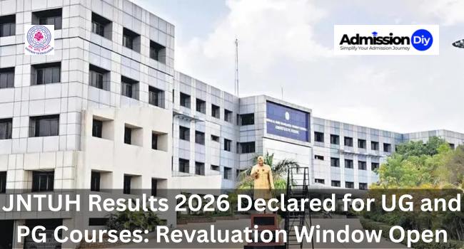 JNTUH Results 2026 Declared for UG and PG Courses: Revaluation Window Open